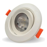 Spot Dicroica Redondo Direcionável Led Smd 3w Frio (6500k)