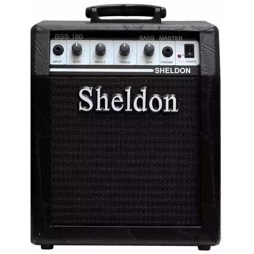 Amplificador Sheldon Bass Master Bss180 Contrabaixo De 18w