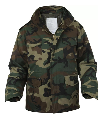 Campera Alpha - M-65 Field Jacket - Hombre - Militar 