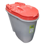 Tacho Contenedor Alimento Perros Gatos Plastpet 25lt