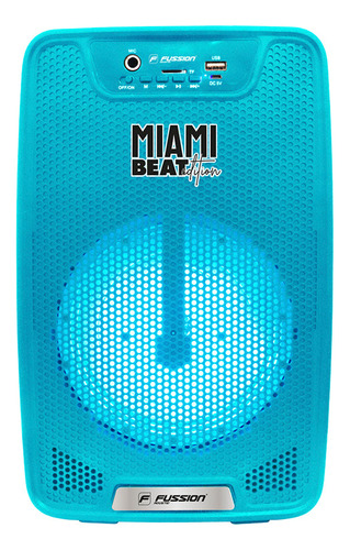 Bocina Bafle 6.5 PLG Fussion Pbs-65026 Miami Beat Colores 