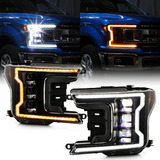 Acanii - Para Modelo Halógeno 2018-2020 Ford F150 Led Switch