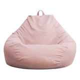 Capa De Cadeira Grande Bean Bag, Cor Do Sofá, Design Simples