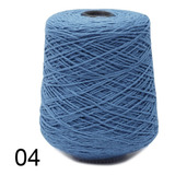 Barbante Fial Colorido N.06 700g 717mts Crochê Cor 04- Azul Celeste