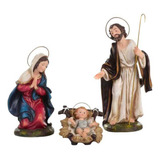 Nacimiento Pesebre De 20 Cm Con 3 Piezas