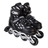 Patins In Line Fitness Tamanho Ajustável 36a40 Base Aluminio