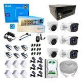 Kit Cctv Hikvision Hilook Dvr 8ch + 6 Cámaras 1080p +d,d 2tb