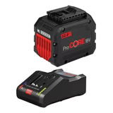 Bateria 18v 12ah Procore Bosch + Carregador Super Rápido 220