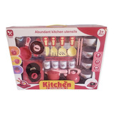 Juguete  Set De Cocina Luz Sonido   Para Niñas Didáctico 