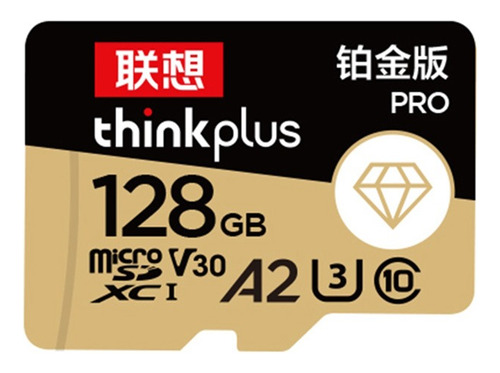 Cartão De Memória Micro Sd Lenovo Thinkplus 128gb V30 A2 4k