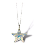 Collar Cadena Decorado C Cristales Swarovski® Star 45mm