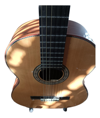 Guitarra Luthier Artesanal, Granadillo, Ébano, Tapa De Pino