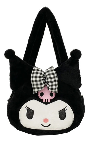 Bolso Grande De Peluche De Kuromi My Melody O Cinnamoroll 