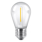 Lampara Mini Edison Vintage Led Color 1w Blanco 2700k X 10 Color De La Luz Cálido Yarlux