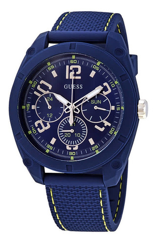 Reloj Guess Dash Para Hombre W1256g3 De Cuarzo Tono Azul