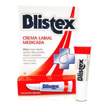 Blistex Crema Medicada Especial Labios Partidos, Herpes. 