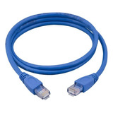 Cable De Red Cat.5e Pc-ethu100bl Blue Patch Cord Plus De 10 M