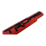 Emblema Insignia 3d Trd Pro Etiqueta Pegatina 