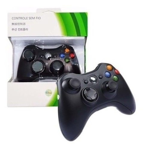 Controle Manete Sem Fio Xbox 360 Joystick Wireless Pc Game