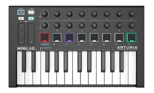 Arturia Minilab Mk2 Edicion Limitada Black Controlador Midi