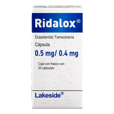 Ridalox Cápsula 0,5 Mg\u002F0,4 Mg, 30 Cápsulas | Envío gratis