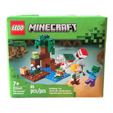 Lego Minecraft Aventura Del Pantano Con Figuras 65pzs 21240