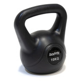 Pesa Rusa 10 Kg/22 Lb Kettlebell Funcional Cross Color Negro