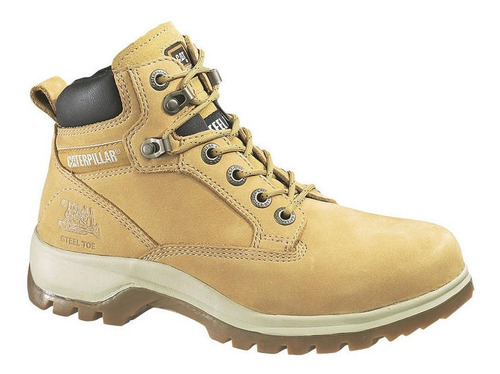 Bota Industrial Caterpillar Mujer Amarillo  Kitson Srx St 30