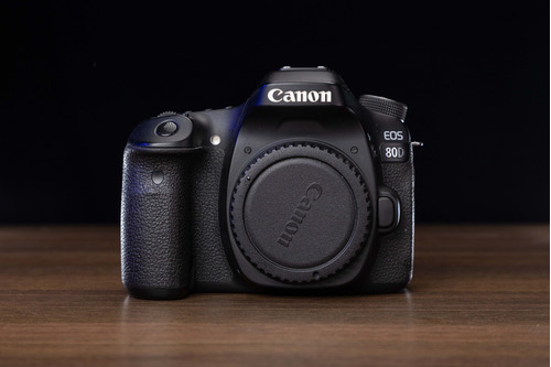  Canon Eos 80d Dslr Cor  Preto