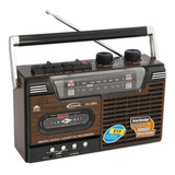 Radio Vintage Cassette Retro Am/fm/sw1 Grabadora