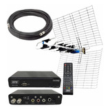 Kit Sintonizador Tda+antena + Cable Coaxil