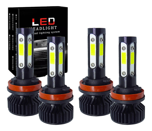 Kit Faros Delanteros Led Luz Alta Y Luz Baja Para Nissan Yy