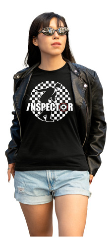 Camiseta Rockera Concierto Ska Inspector Amargo Adios