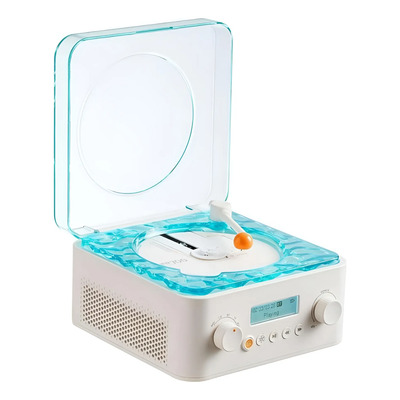 Altavoz Bluetooth Waves Vinyl Con Luz Ambiental Z | Envío gratis