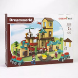 Kit Lego Construcción Piezas 413 Torre Caja Dreanworld + 3a