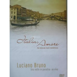 Dvd Luciano Bruno - Itália, Amore Músicas Românticas