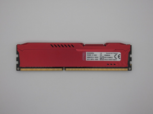 Memoria Ram Ddr3 4gb Kingston Hyperx Fury Roja