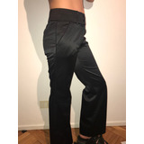 Pantalon Mujer Daniel Hechter Park Saten Con Vivo Negro