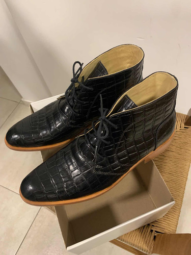 Zapatos De Cuero Hombre Chiarini