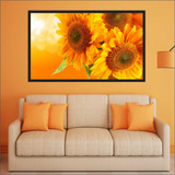 Quadro Decorativo Flor Girassóis Paisagens Salas Girassol Gg