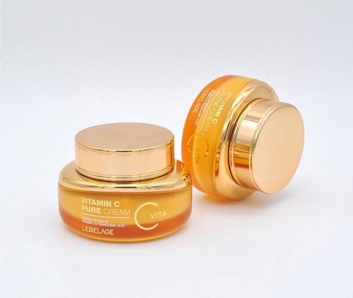 Crema Facial Coreana De Vitamina C / Aclarante, Radiante_6pz