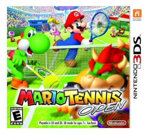 Jogo Mario Tennis Open 3ds Midia Fisica