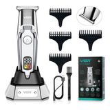 Maquina Corta Pelo Barba Trimmer Vgr V-277 Led Recargable