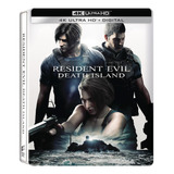 Resident Evil Death Island Steelbook 4k Ultra Hd Importado