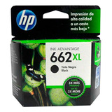 Cartucho Hp 662xl Negro Alto Rendimiento