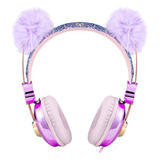 Loakyo Auriculares Para Niños Para Niñas, Cute Bear Ear Con