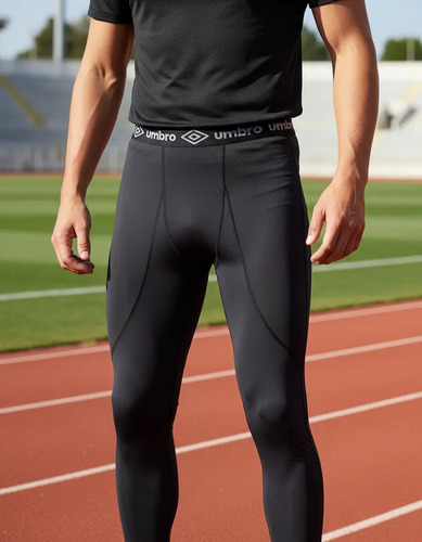 Leggins Umbro Entrenamiento Caballero Negro 100% Original