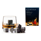 Set X9 Stones Verdadero Whisky Rocas Reemplaza Hielo