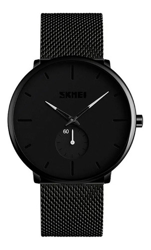 Reloj Skmei 9185 Acero Negro Elegante Moderno Moda Urbana