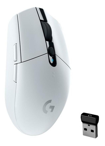 Mouse Gamer S/ Fio Logitech G305 Lightspeed Branco 12000dpi